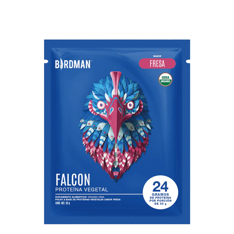 Falcon Protein Fresa 12 Pack Sobre