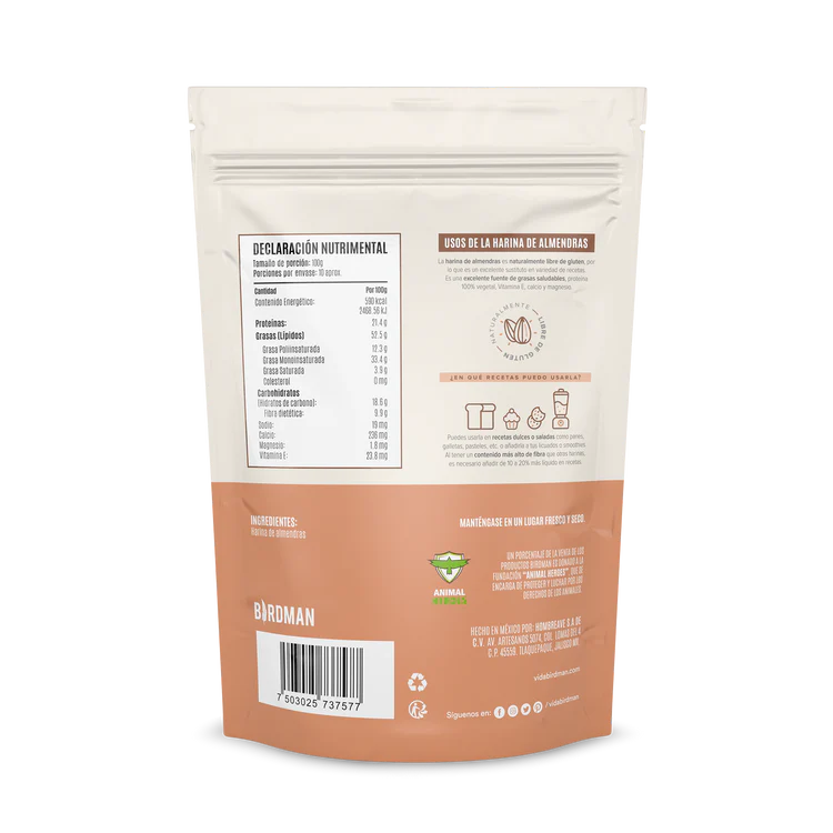 Harina de Almendras 1 kg