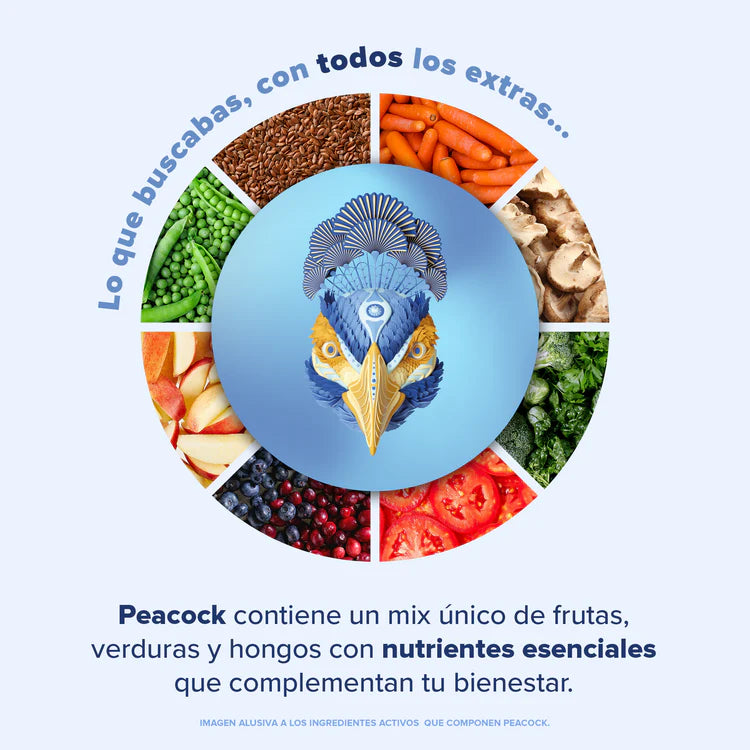 Peacock Plant Meal Coco-Vainilla 10 Pack Sobres